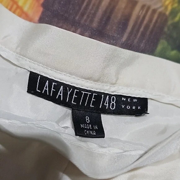 Lafayette 148 New‎ York Silk Pants Size 8 - Picture 6 of 9
